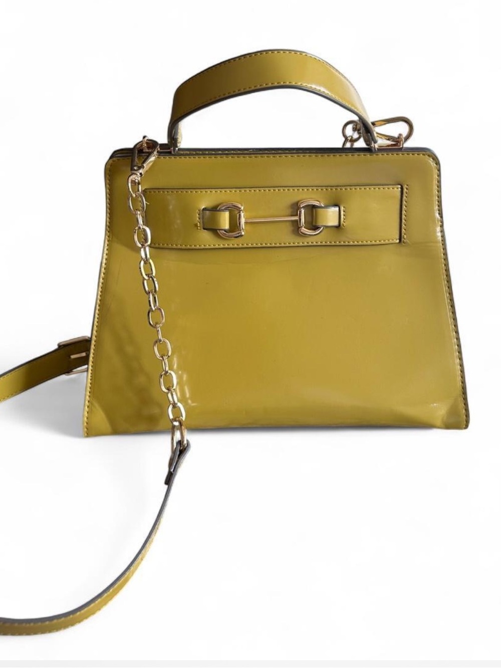 Vintage Chartruese Handbag by Steve Madden